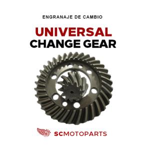Customized change speed helical gear