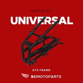 ATV front suspension front frame