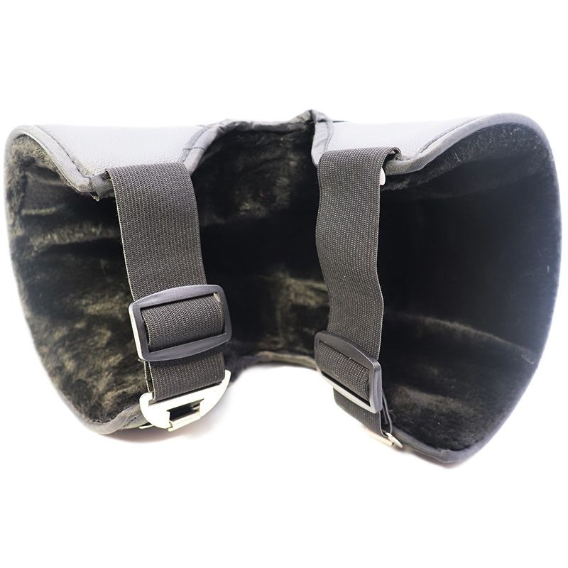Tortoise shell warm thick knee pads