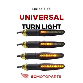 Universal riding turn signal lamp