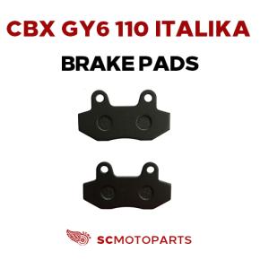 CBX GY6 110 ITALIKA brake pads