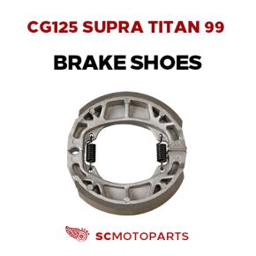 CG125 SUPRA TITAN 99 brake shoes