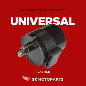 Universal 12v motorcycle flasher