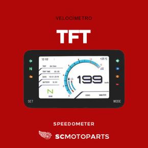 Customizable TFT lcd speedometer