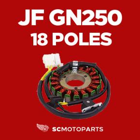 Magneto Stator JF GN250-18 pole