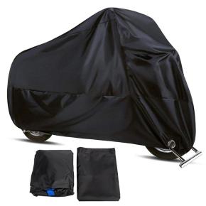 Multi color motorcycle cover with lock 