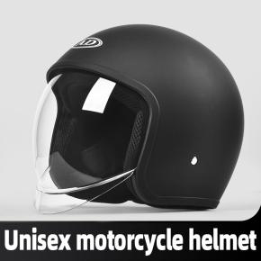motorcycle helmet half face helmet black FG05