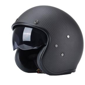 motorcycle helmet carbon fiber open face helmet CF6